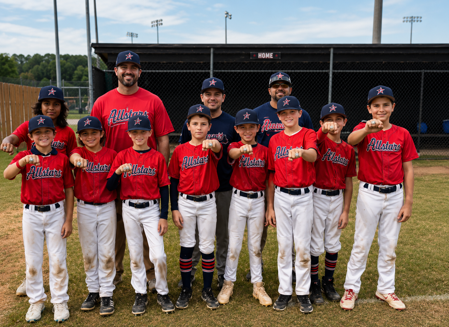 Youth Baseball Full Kit Order